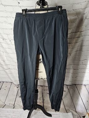 Brady Brand Lightweight Men's Joggers Charcoal Cotton Blend Size Large